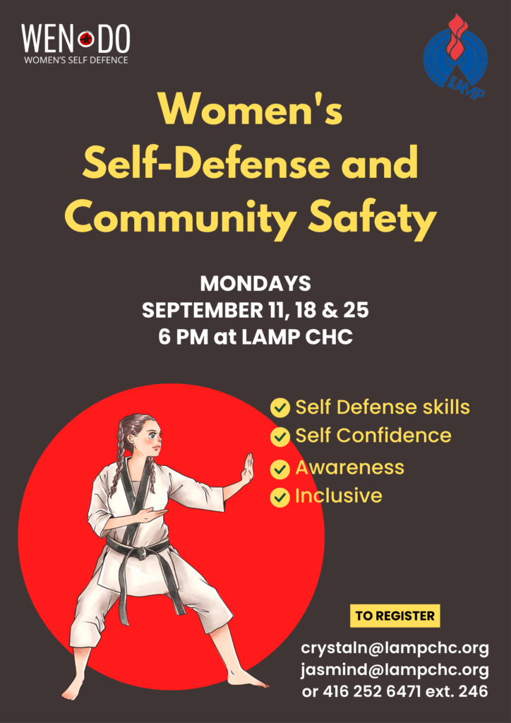 Community Safety and Wen-Do Women's Self Defence – LAMP Community Health  Centre
